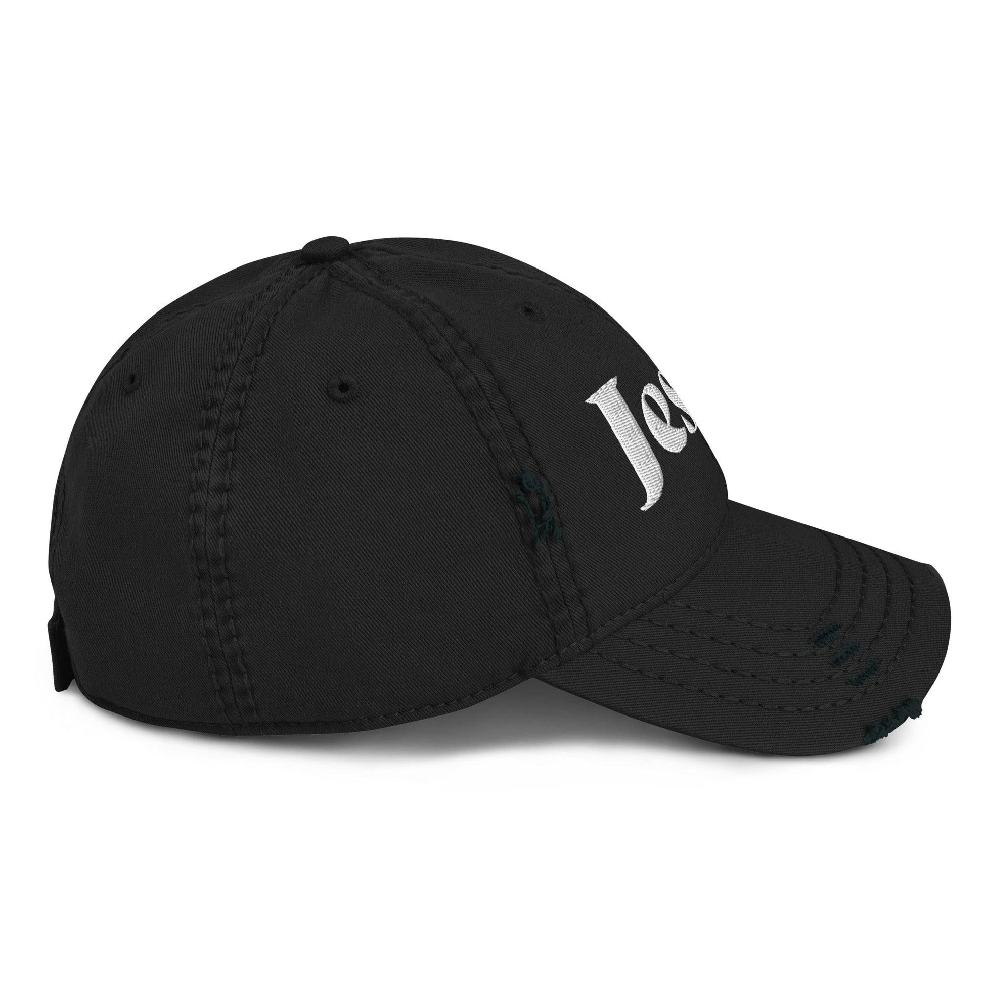 ‘White stitched’ Jesus Hat - Eli apparel 