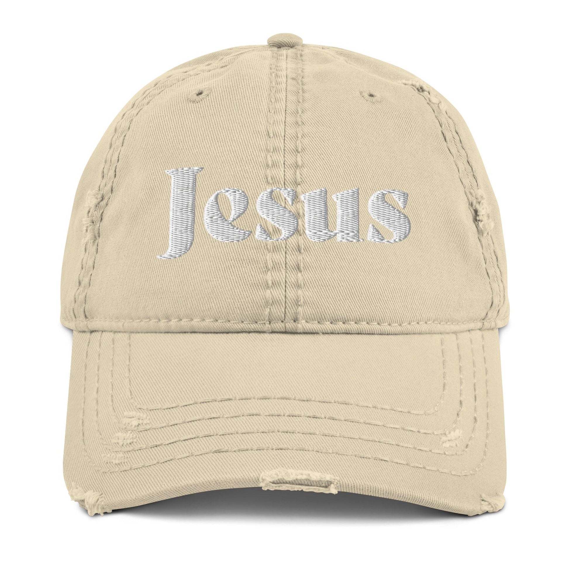 ‘White stitched’ Jesus Hat - Eli apparel 